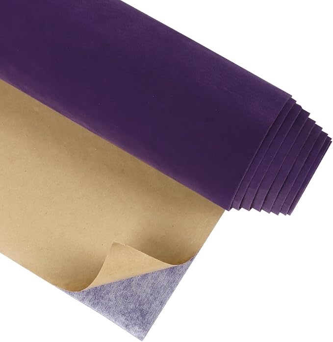 CRE8TIVE Purple Wallpaper Peel and Stick Velvet Drawer Liner