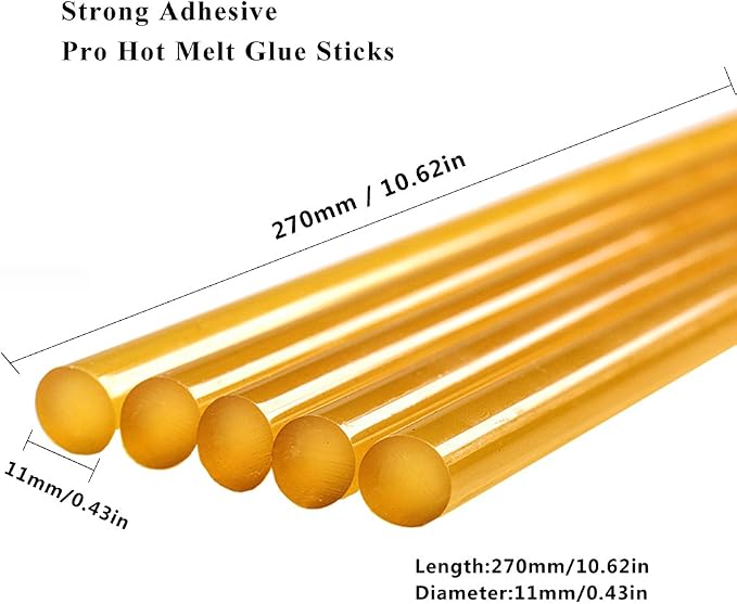 Dent Repair Glue Sticks, Gliston Paintless Dent Puller Tool Glue Stick