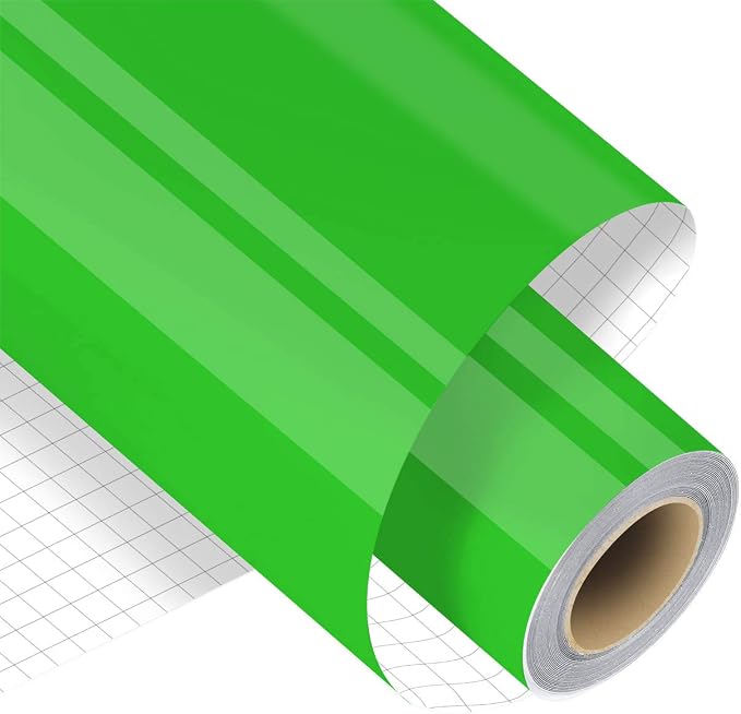 Limette Green Permanent Adhesive Vinyl Roll