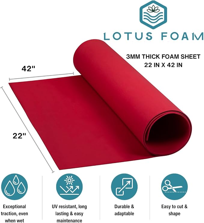 Lotus Foam Large 3mm EVA Foam Sheet