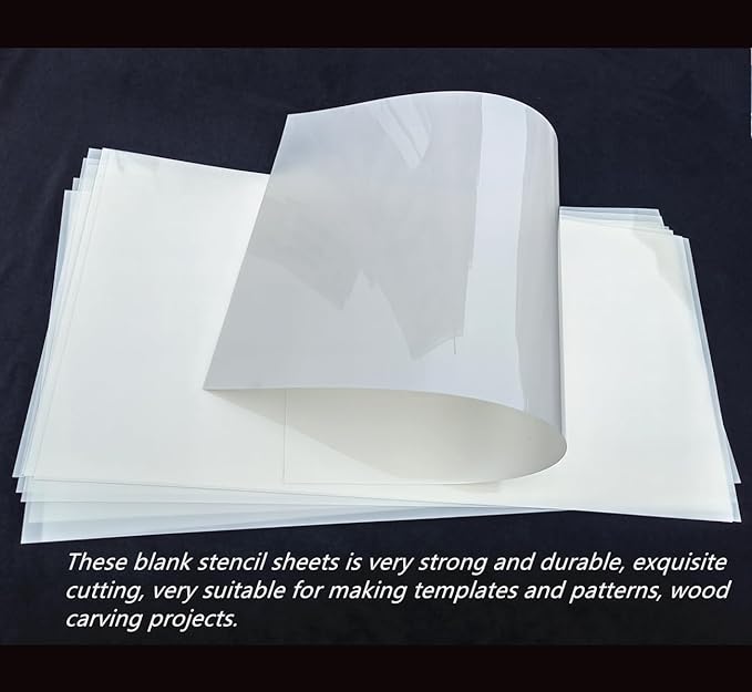 Translucent Blank Mylar Stencil Sheet