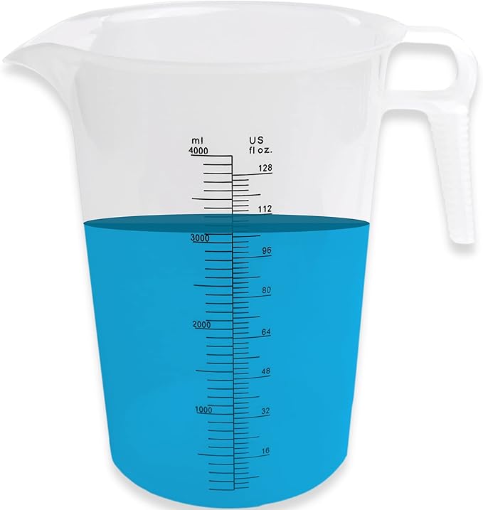 ACCUPOUR 128oz Measuring Pitcher, Pool and Lawn