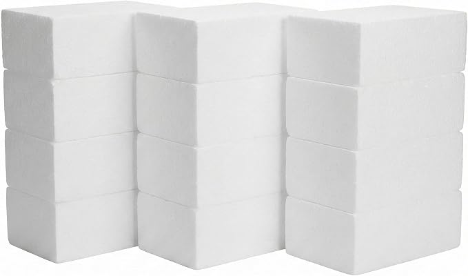 Silverlake 6x4x2 Craft Foam for Styrofoam Block Projects
