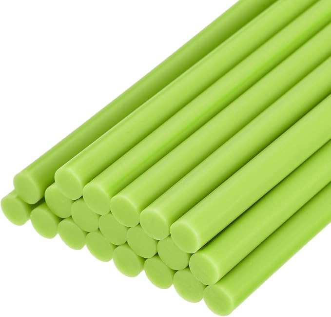 uxcell 20pcs Hot Glue Sticks for Glue Gun 7mm/0.27-inch x 4-inch Mini Hot Melt