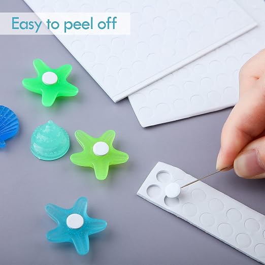 Outus 2400 Pieces Foam Dots Dual-Adhesive 3D Foam Tapes Pop Dots Adhesive Mount