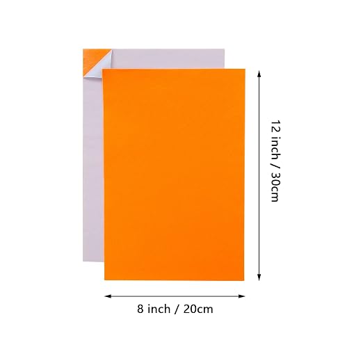 Jtnohx Self Adhesive Felt Sheets, 12 Pieces Felt Fabric