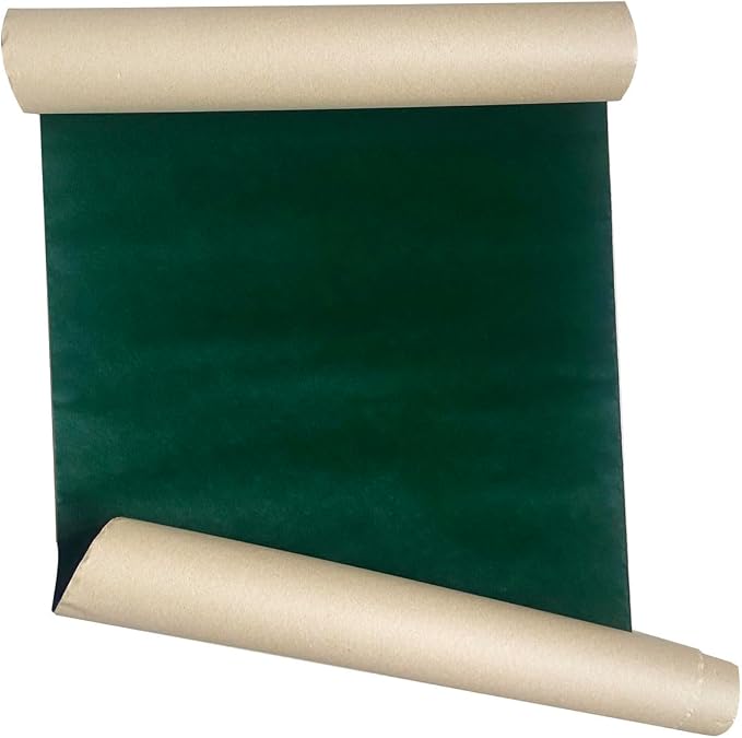 Adhesive Green Velvet Felt Fabric Liner