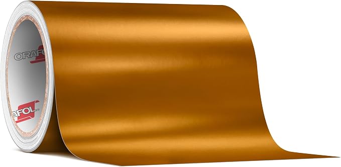 ORACAL 651 Gloss Metallic Copper Permanent Vinyl Tape Roll – Premium Adhesive