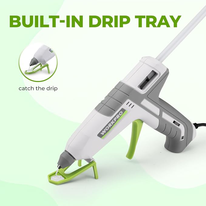 WORKPRO Hot Glue Gun Full Size