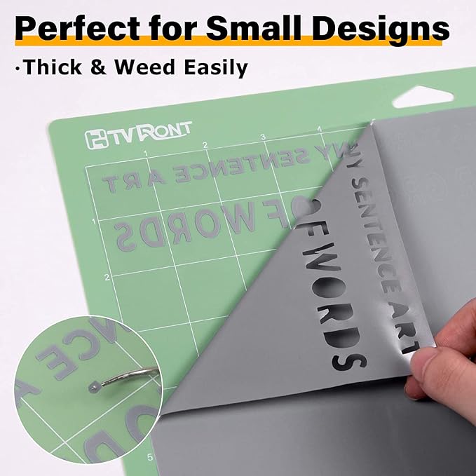 HTVRONT Heat Transfer Vinyl Silver HTV Rolls, HTV Vinyl