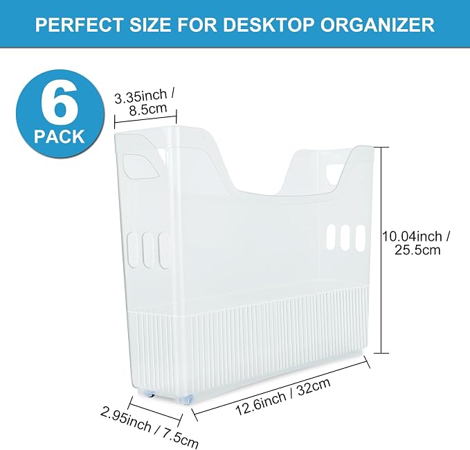 6pcs paper storage，12x12 paper storage organizer