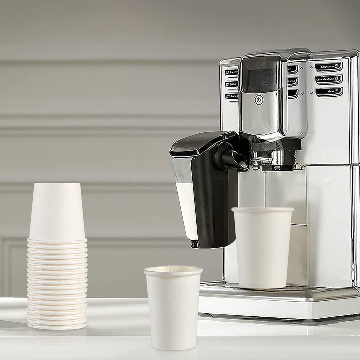 [300 Count - 4 oz] Small Paper Cups, Mouthwash Cups Bathroom Cup Mini Cup Small Disposable Cups