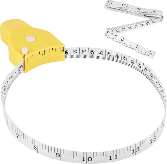 2PCS Tape Measure Body Measuring Tape 60inch, Retractable Measuring Tape