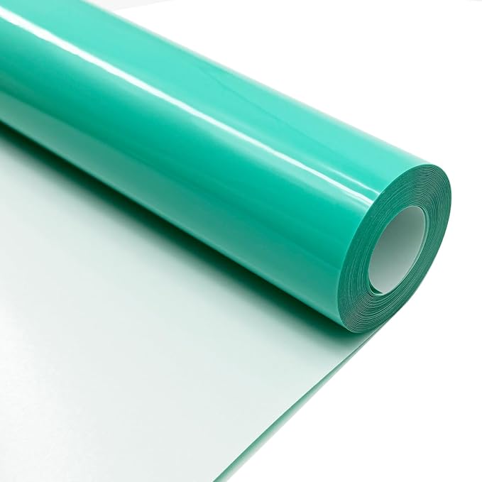 Mint Green Heat Transfer Vinyl HTV Roll Matte PU 12" x 15 ft. | Easy to Cut