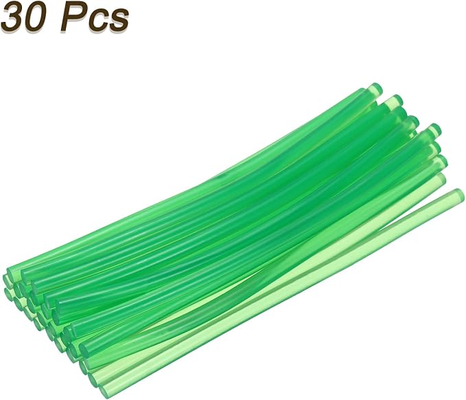 uxcell 30pcs 7mm x 200mm Mini Hot Glue Sticks