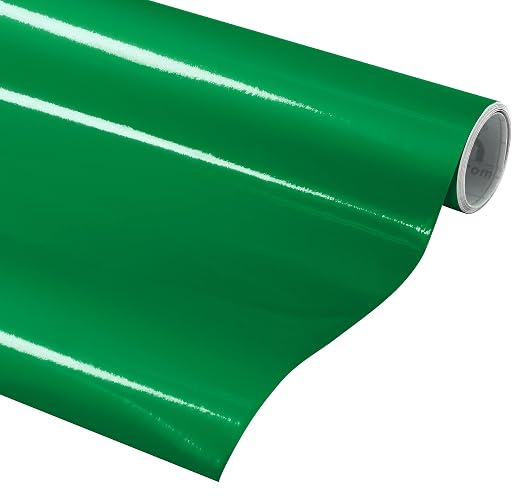 VViViD DECO65 Green Gloss Permanent Adhesive Craft Vinyl