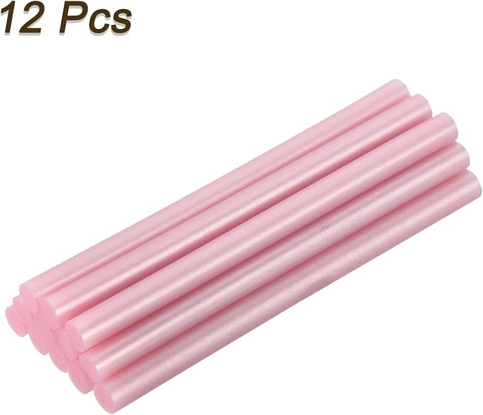 uxcell 12pcs Mini Hot Glue Sticks