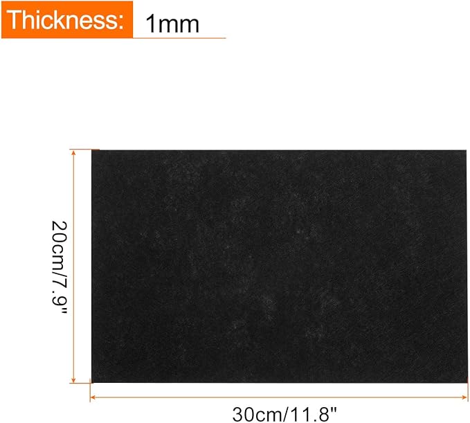 MECCANIXITY Adhesive Felt Sheets, Felt Fabric Crafts Back Adhesive Felt Sheets