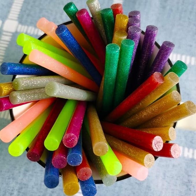 Ewparts Glitter Glue Sticks 14 Colors 84 Pack