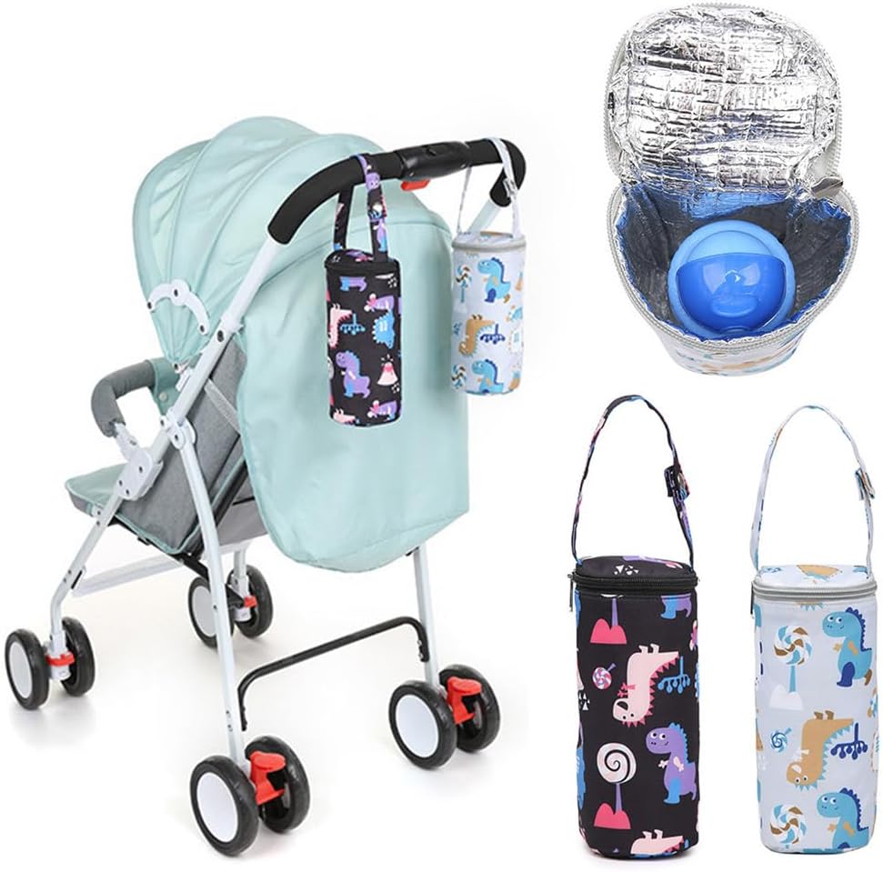 Milk Water Warmer Insulated Bag Baby Nursing Bottle Heater Freshness Preserved Feeding Bottle Bag for Car Travel