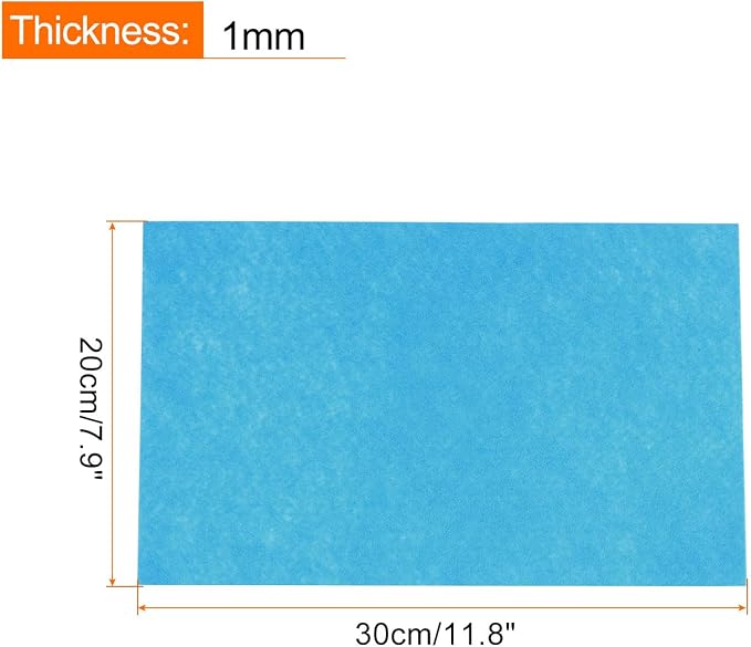 MECCANIXITY Adhesive Felt Sheets, Felt Fabric Crafts Back Adhesive Felt Sheets