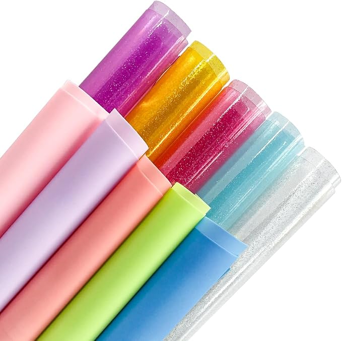 ONEART | Clear A4 Candy Color Jelly Vinyl Sheets