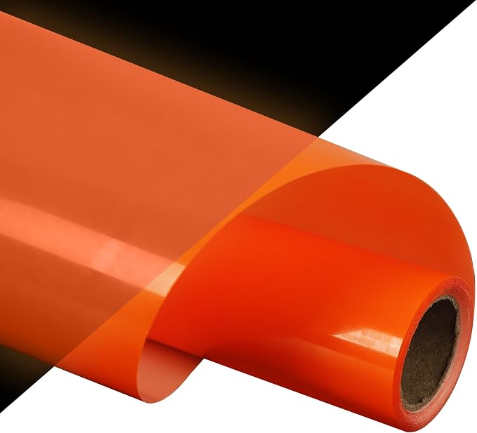 guangyintong Glow in The Dark Heat Transfer Vinyl Rolls, PU Elastic HTV Vinyl