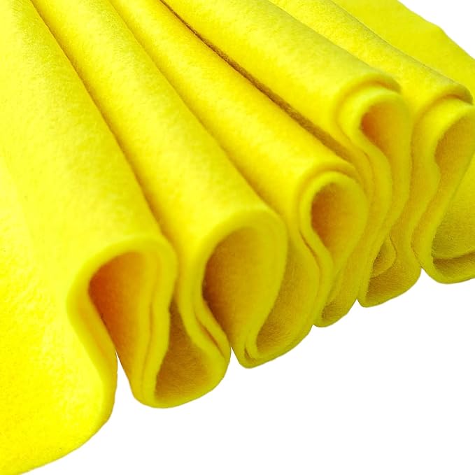 Jtnohx Color Felt, 1 Square Yard Felt Fabric, 1.4mm Thickness Flexible Craft
