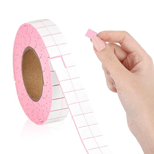 330 PCS Double Sided Foam Tape Pre Cut 1/2 X 2/5 Inch Small Adhesive Foam