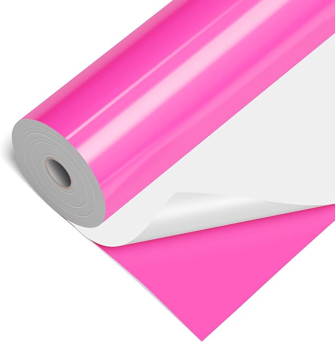 Likcut Glossy Pink Permanent Vinyl