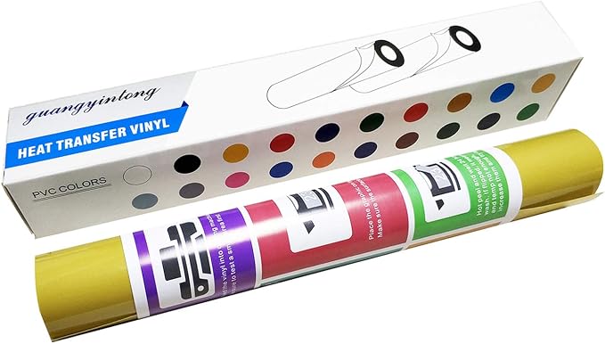 guangyintong Gold Heat Transfer Vinyl HTV Rolls