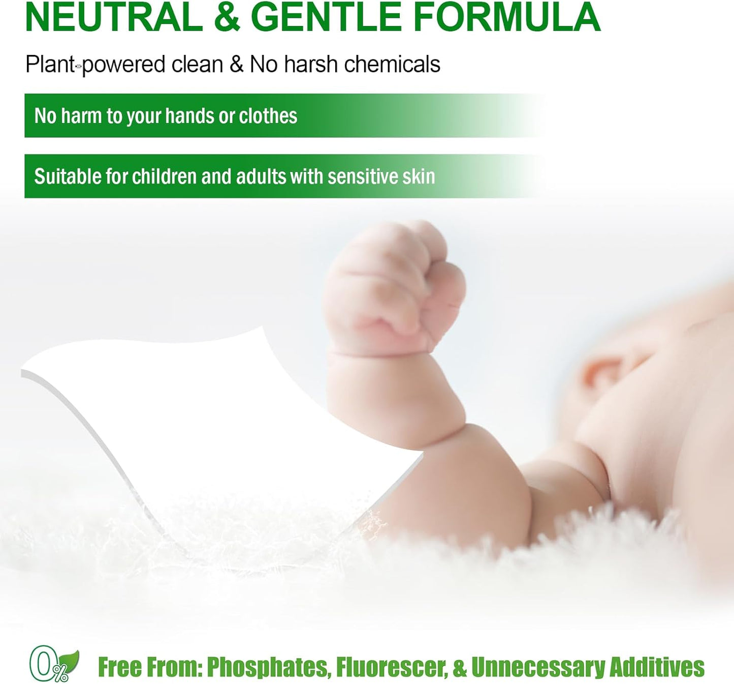 Laundry Detergent Sheets - Up To 128 Loads, Hypoallergenic, Eco-Friendly Forest Scent, Biodegradable, Plastic Free, Liquidless Laundry Sheets Suitable for Sensitive Skin