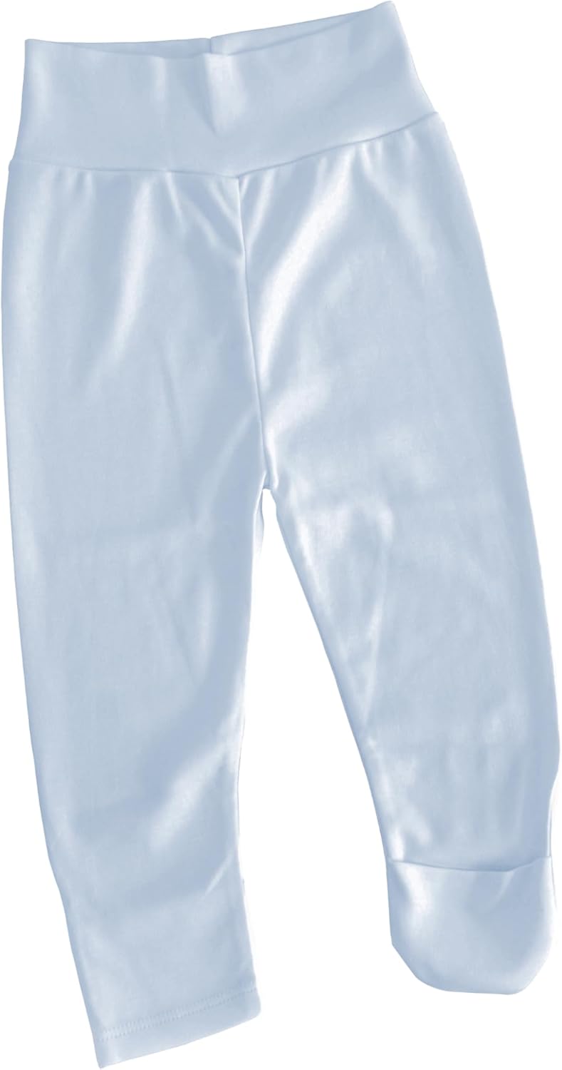 Pimbi&Bimpi | Premium Peruvian PIMA Cotton | Footed Baby Pants | Unisex: Baby boy and Baby Girl Pants