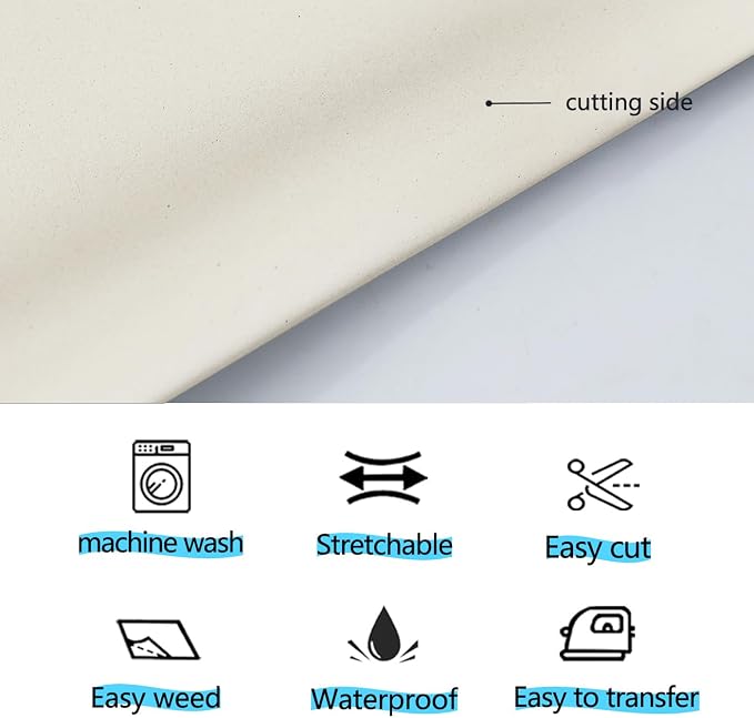 guangyintong Reflective White Heat Transfer Vinyl HTV Rolls