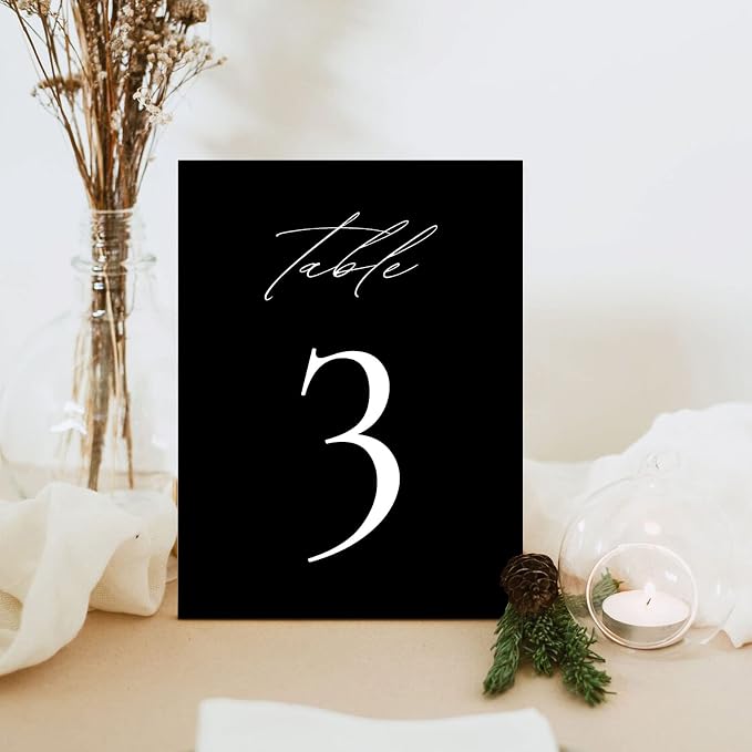 10 Pack Black Acrylic Sign Blanks