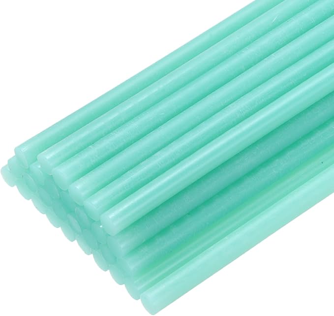 uxcell 30pcs 7mm x 200mm Mini Hot Glue Sticks