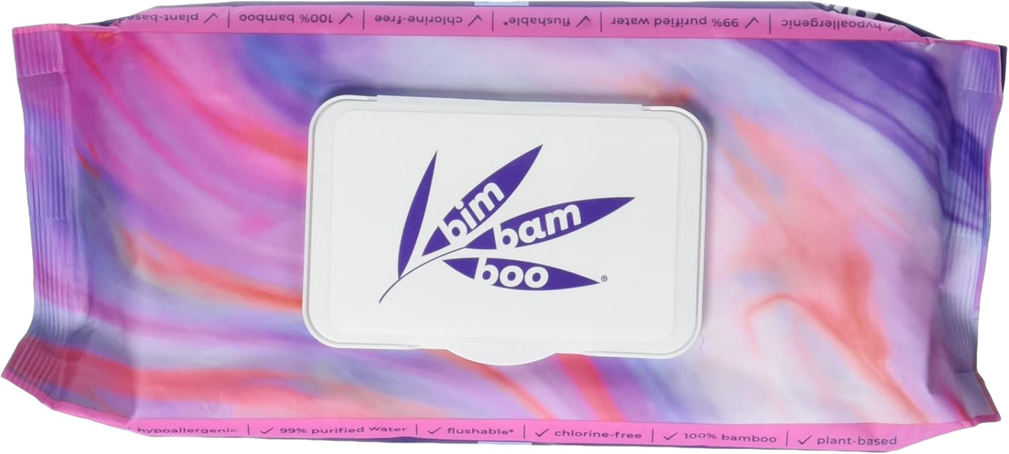 Bim Bam Boo Flushable Wipes 42 Ct, 42 Ct