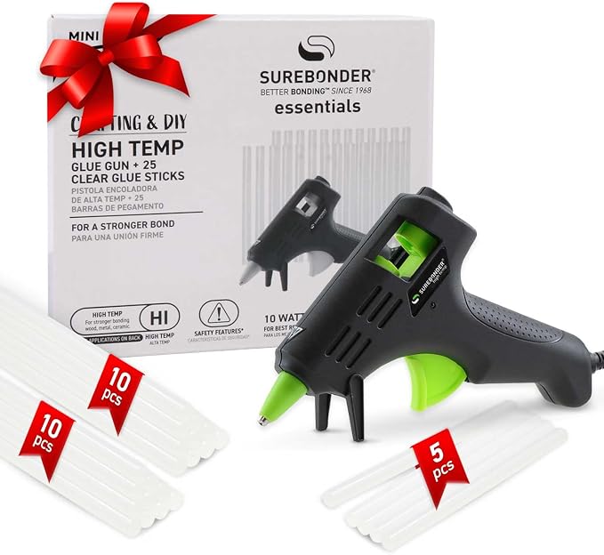 Mini Size 10W High Temperature Glue Gun Kit