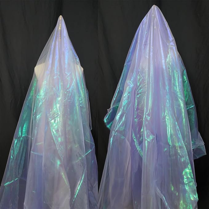 Light Purple Iridescent Organza Fabric