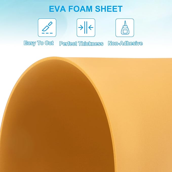 PATIKIL 20 Pack EVA Foam Sheets