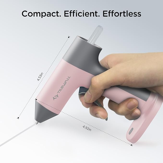 Tilswall Cordless Hot Glue Gun