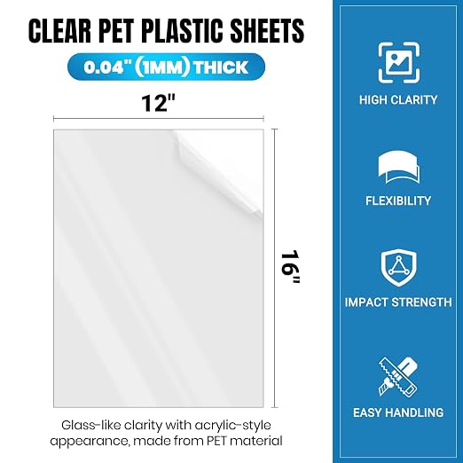 5 Pack PET Sheet Panels