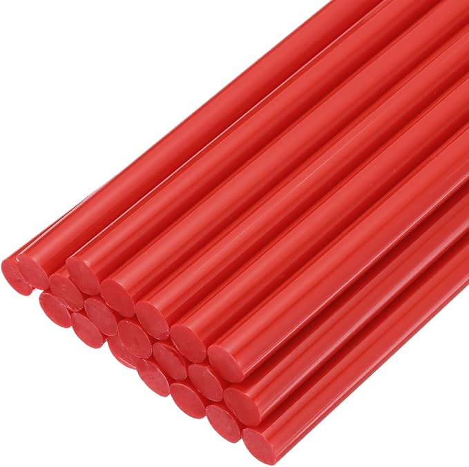 uxcell 20pcs Hot Glue Sticks for Glue Gun 7/16-inch x 10-inch Mini Hot Melt