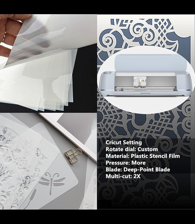 Translucent Blank Mylar Stencil Sheet