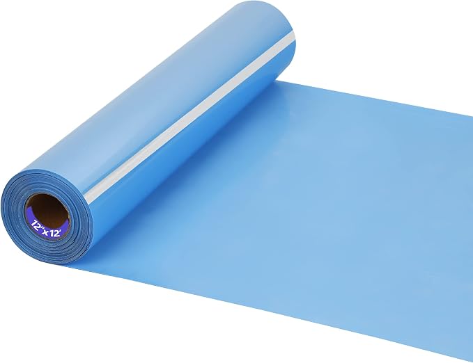 HTV Iron on Vinyl 12Inch by 12ft Roll HTV Heat Transfer Vinyl
