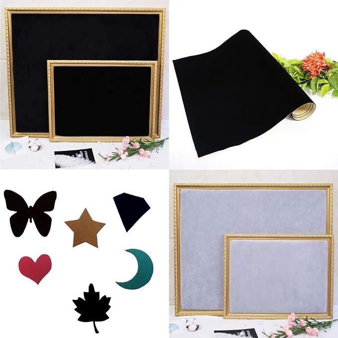 Mesheshe Self Adhesive Sheets, Adhesive DIY Felt Sheets