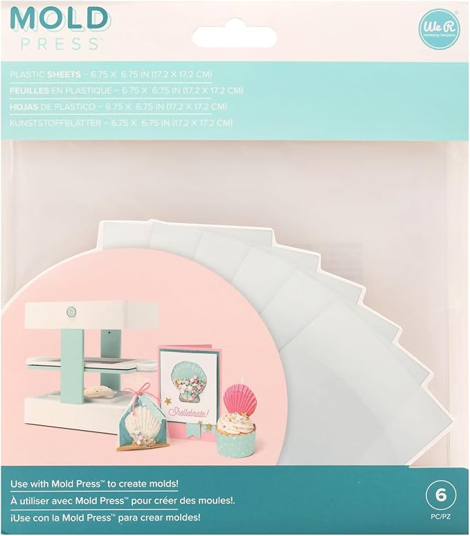 We R Memory Keepers PLASTIC SHEETS CLEAR