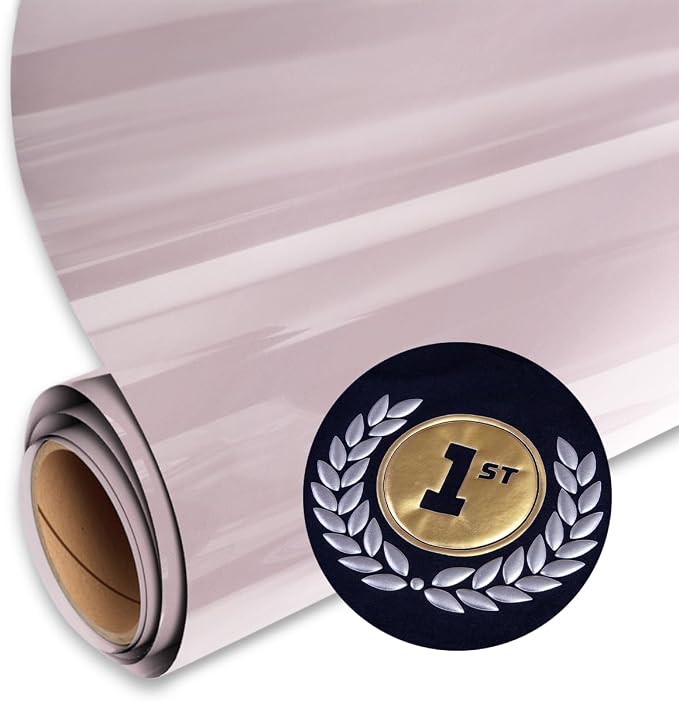 Siser Easy Puff Metallic HTV 12"x5ft" Roll – Puffy Heat Transfer Vinyl –