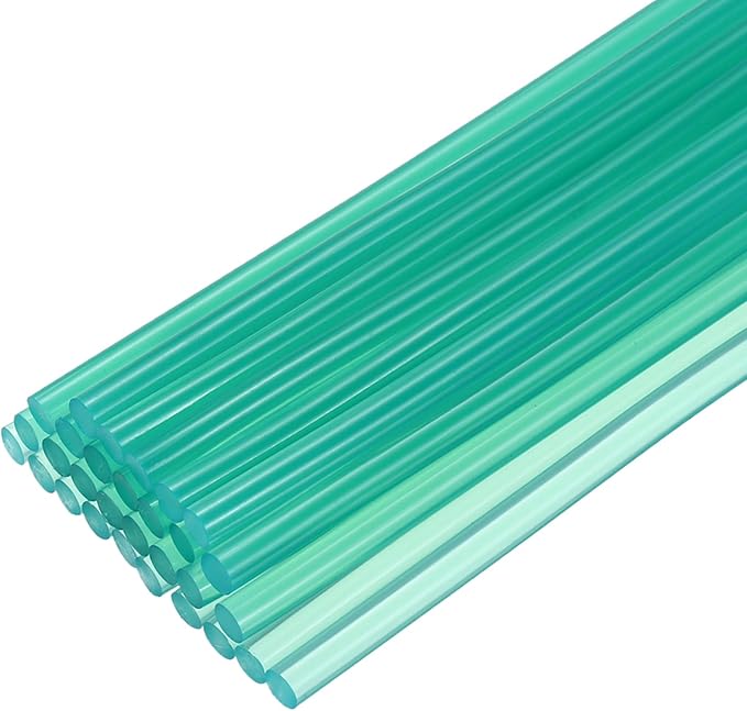 uxcell 30pcs 7mm x 200mm Mini Hot Glue Sticks