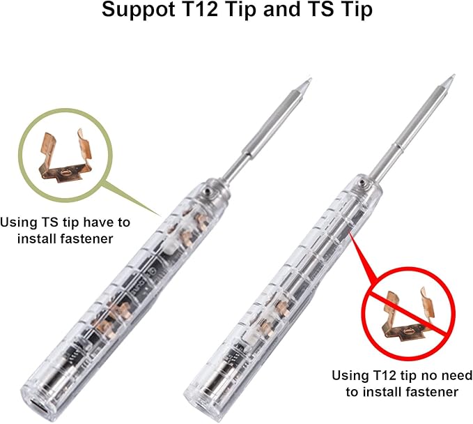 SEQURE SI012 Soldering Iron Kit, 68W Portable Soldering Iron Electric, Fast Heating, DC+PD Power Input, Digital OLED Display, Constant Temperature, Auto Sleep Welding Tool, TS-B2 Soldering Tip, XT60